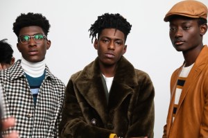 Backstage at Todd Snyder Mens Fall 2019