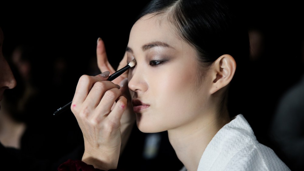Backstage at Tom Ford RTW Fall 2019