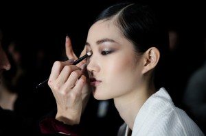 Backstage at Tom Ford RTW Fall 2019
