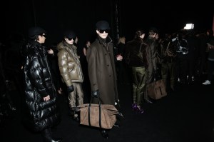 Backstage at Tom Ford RTW Fall 2019