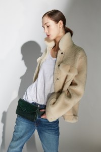 Trend-Belt Bags, Zashadu,  Frame Denim Tee  And  Jeans, Pologeorgis Jacket (Coterie)