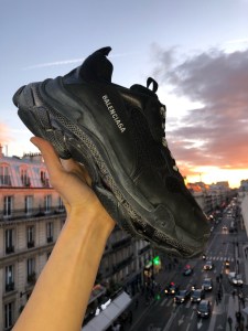 Demna Gvasalia said he wanted a chunky, not Òugly" sneaker when he conceived the Triple S with its layer cake of soles.