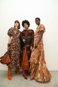 Backstage at Ulla Johnson RTW Fall 2019