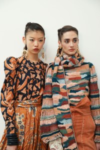 Backstage at Ulla Johnson RTW Fall 2019