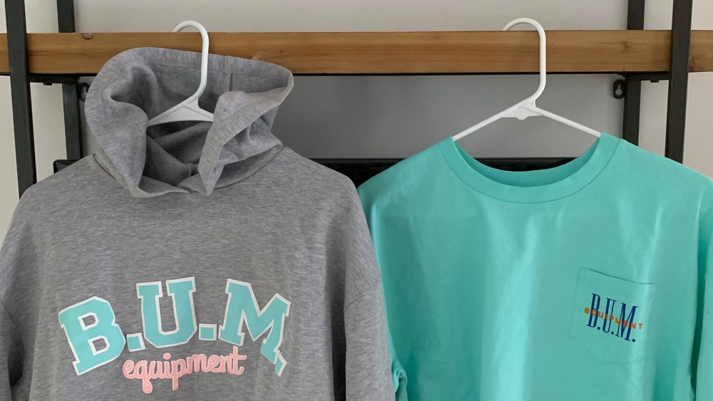 Looks from the Bum Equipment juniors line.