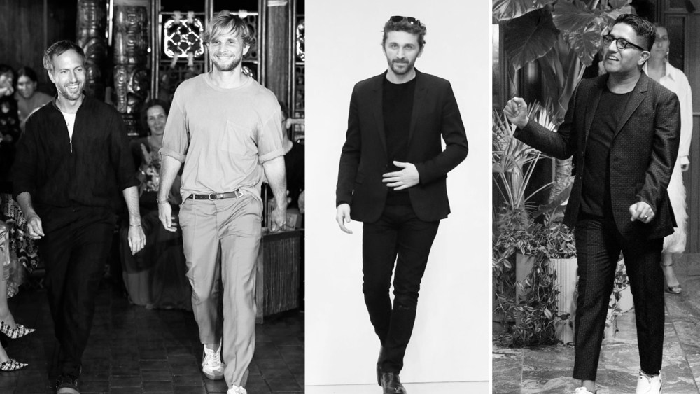 Peter Pilotto, Christopher de Vos, David Koma and Osman