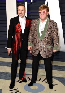 David Furnish and Sir Elton John