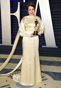Olivia Colman wearing Stella McCartney