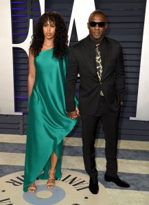 Sabrina Dhowre and Idris Elba