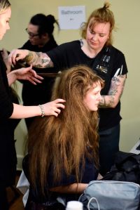Backstage at Vaquera RTW Fall 2019