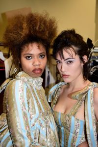 Backstage at Vaquera RTW Fall 2019