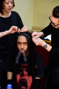 Backstage at Vaquera RTW Fall 2019