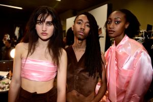 Backstage at Vaquera RTW Fall 2019