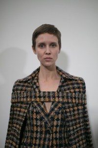 Backstage at Victoria Beckham RTW Fall 2019