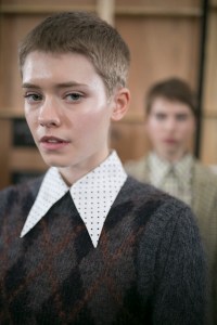 Backstage at Victoria Beckham RTW Fall 2019