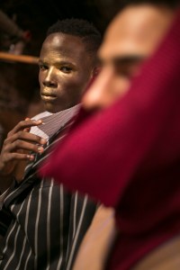 Backstage at Vivienne Westwood RTW Fall 2019