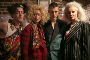 Backstage at Vivienne Westwood RTW Fall 2019