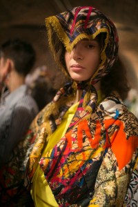 Backstage at Vivienne Westwood RTW Fall 2019