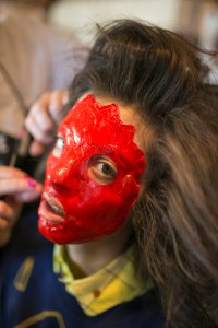 Backstage at Vivienne Westwood RTW Fall 2019