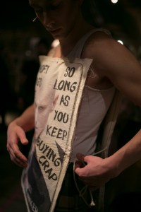 Backstage at Vivienne Westwood RTW Fall 2019