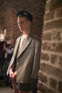 Backstage at Vivienne Westwood RTW Fall 2019