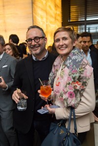 Salina Ferretti VP and Alessandro Bisconti