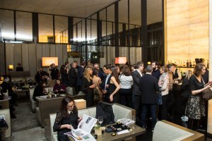 The scene at the WWD + The Palmeraie Cocktail Party.