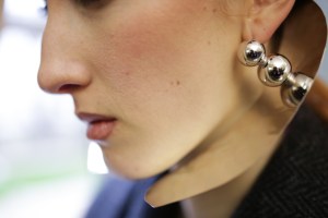 Backstage at Y/Project RTW Fall 2019, photographed in Paris on February 28, 2019.