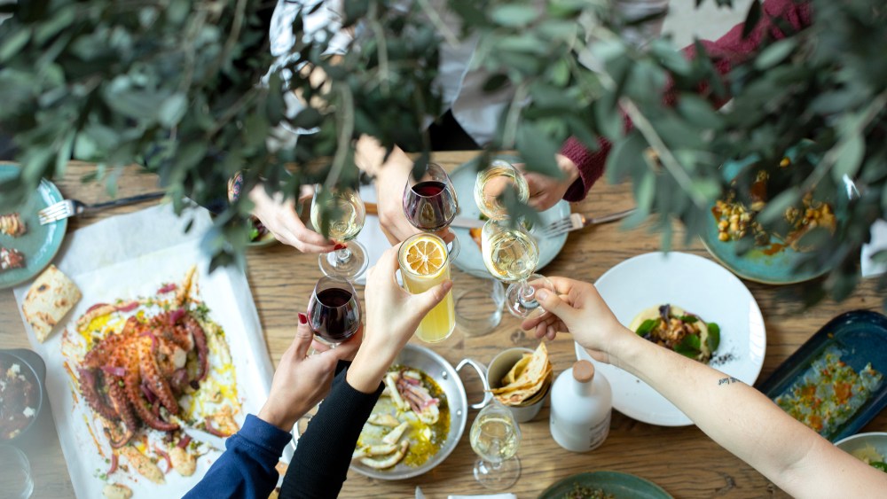 New Greek restaurant Yaya is located in the Halle Secrétan, a former market hall in the 19th arrondissement