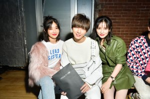 Front Row at Zadig and Voltaire RTW Fall 2019