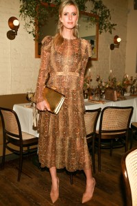 Nicky Hilton RothschildZimmerman Dinner, Fall Winter 2019, New York Fashion Week, USA - 05 Feb 2019