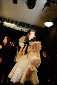 Backstage at Zimmermann RTW Fall 2019