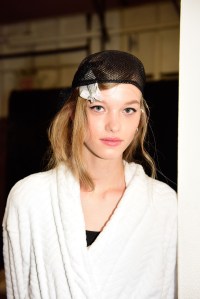 Backstage at Zimmermann RTW Fall 2019