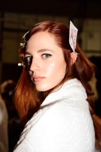 Backstage at Zimmermann RTW Fall 2019