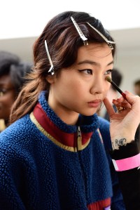 Backstage at Zimmermann RTW Fall 2019