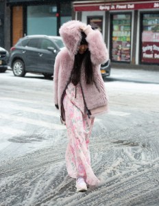 Street style at New York Fashion Week Fall 2019