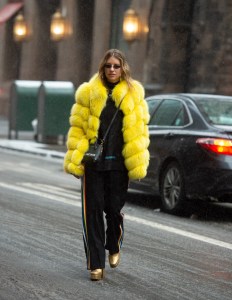 Street style at New York Fashion Week Fall 2019