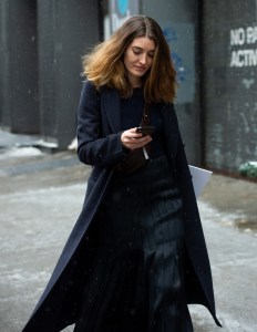 Street style at New York Fashion Week Fall 2019