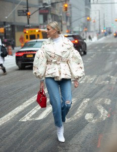 Street style at New York Fashion Week Fall 2019