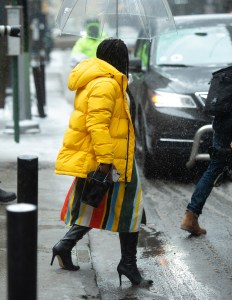 Street style at New York Fashion Week Fall 2019