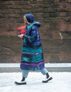 Street style at New York Fashion Week Fall 2019