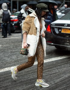 Street style at New York Fashion Week Fall 2019
