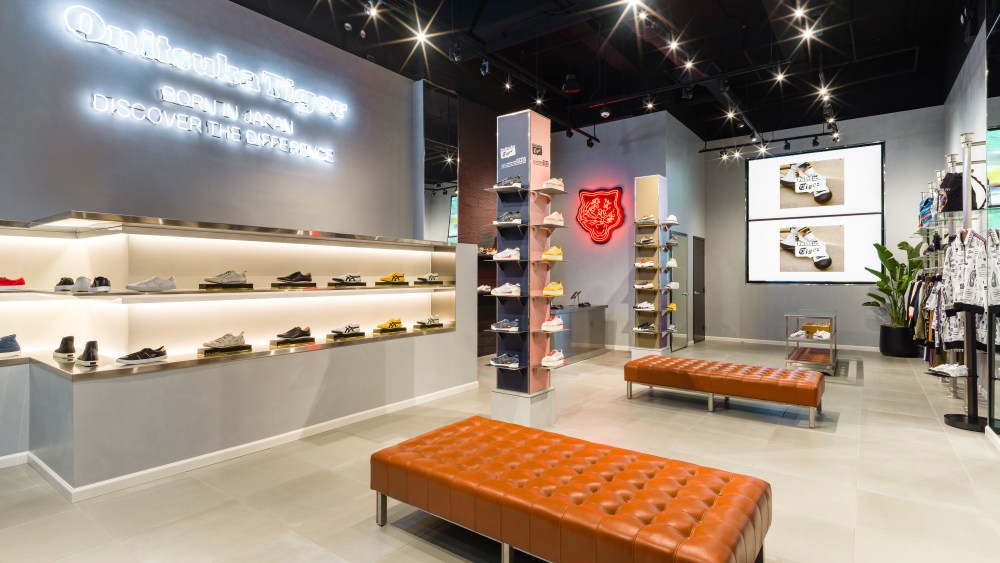 The Onituka Tiger store in SoHo.