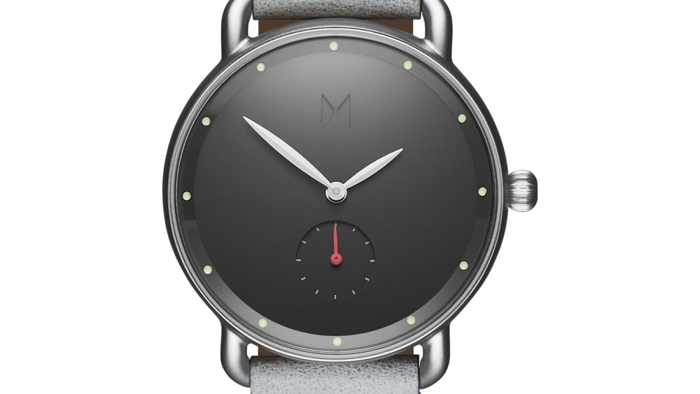 A style from MVMT's new Gritty Glow collection, to be shown at Davos.