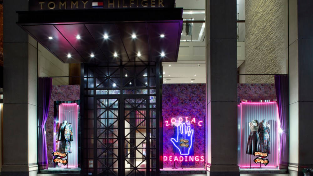 The Tommy Hilfiger store on 5th Ave.
