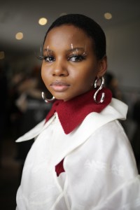 Backstage at Andreas Kronthaler for Vivienne Westwood RTW Fall 2019