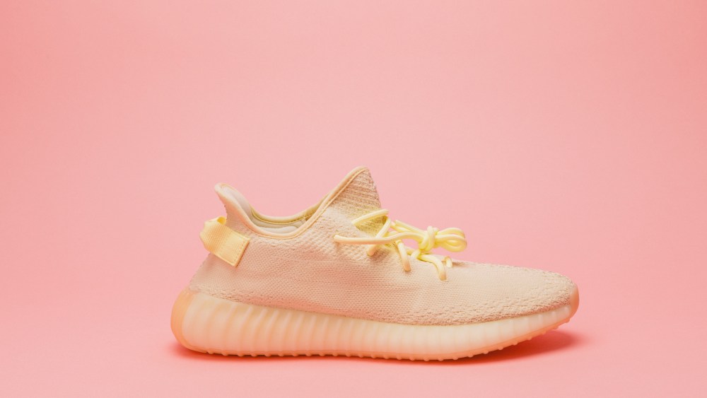 StockX best-seller, the the Adidas Yeezy Boost 350 V2 in butter.