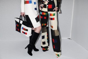 Backstage at Akris RTW Fall 2019, photographed in Paris on March 3, 2019.