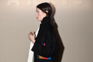 Backstage at Akris RTW Fall 2019, photographed in Paris on March 3, 2019.