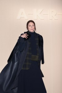 Backstage at Akris RTW Fall 2019, photographed in Paris on March 3, 2019.